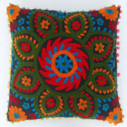 Embroidered Suzani Cushion Cover Square Sofa Pillows